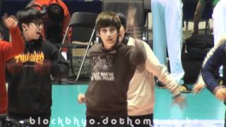 111123 블락비 재효 롤리폴리 at 장충체육관