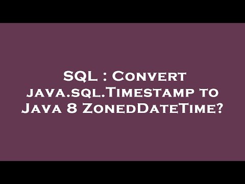 SQL : Convert