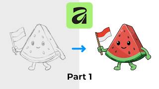 From Pencil Sketches to Vector Art with Affinity | Part 1 screenshot 1