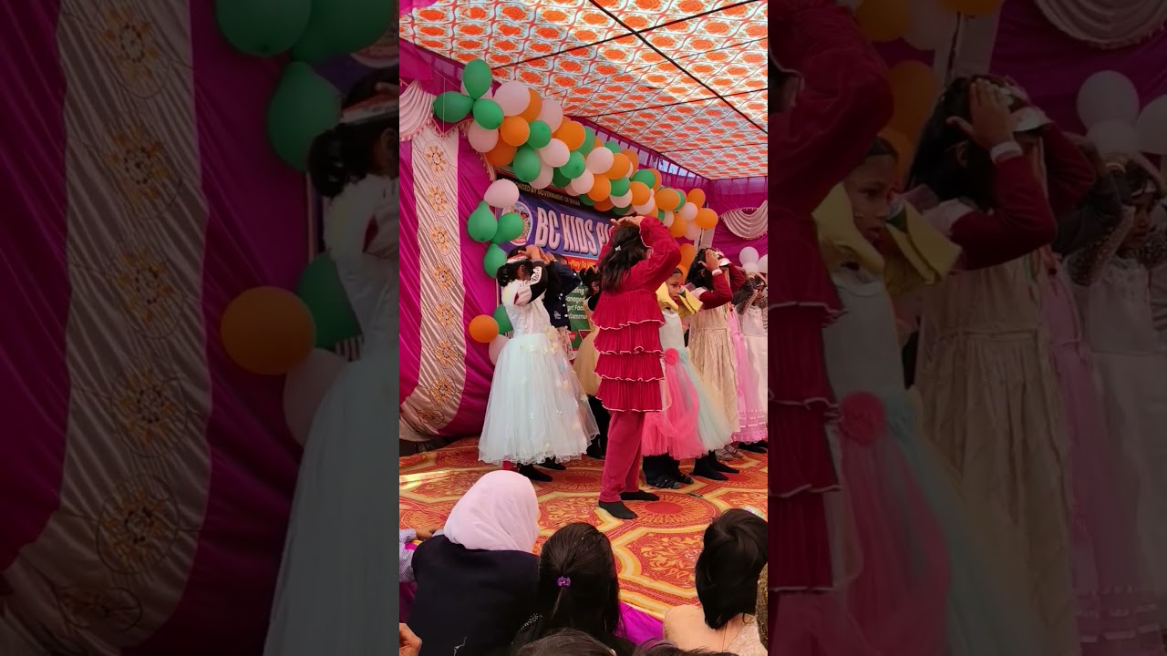 Republic day program in BC kids play school.... special for mom-dad