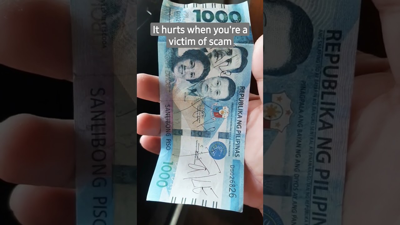 Fake money on the street 