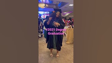 #2021 Degree Graduation #HappyDay #Persevere #Pursue #Study