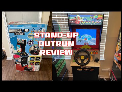 Arcade1up Outrun Standup Unboxing, Assembly, and Review from SonicGT73