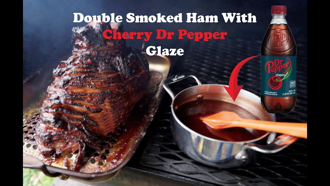 Try This Cherry Dr Pepper Glaze On Your Next Smoked Ham - YouTube