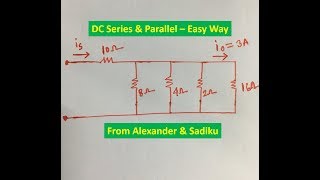 Series & Parallel Solution (Alexander Problem 2 26)
