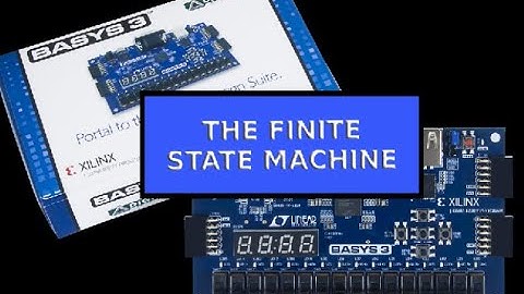The FSM - VHDL on BASYS 3 Board