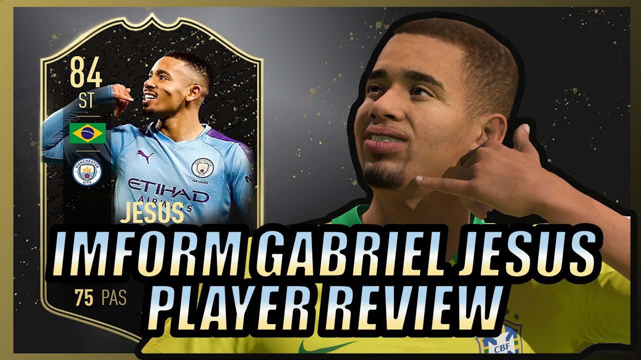 84 Inform Gabriel Jesus Player Review - Cheap BPL Striker!