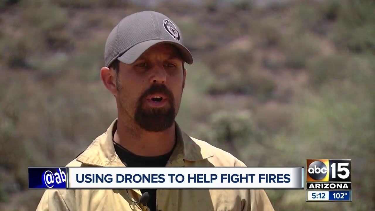 Fire officials using new drone technology to fight Woodbury Fire