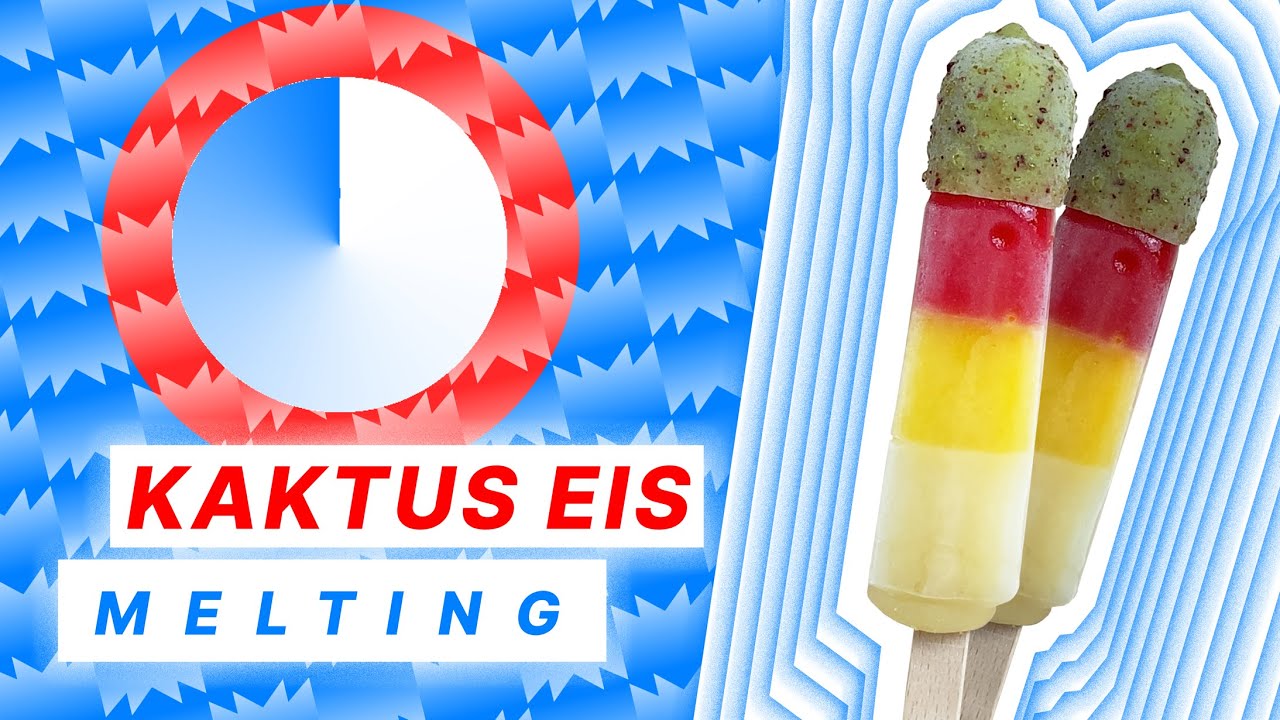 Melting Kaktus-Eis Timelapse - YouTube