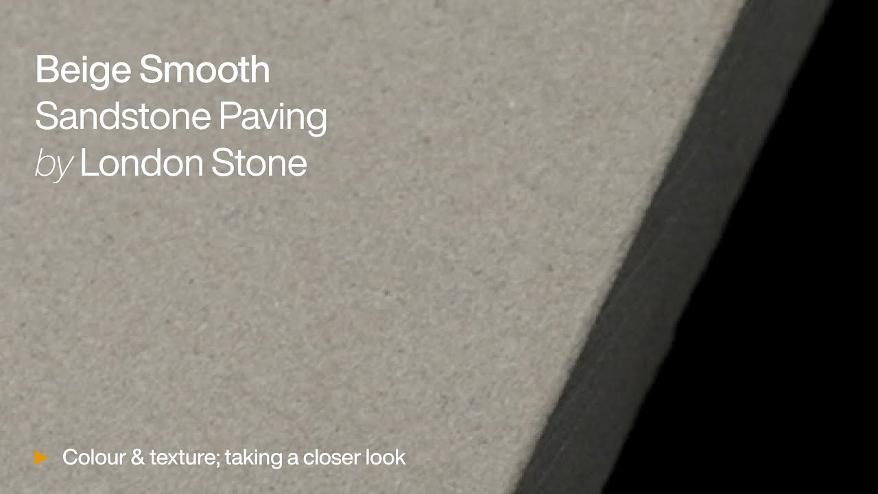Beige Smooth Sandstone - Surface Texture, Colour Variation, Wet & Dry, & Edge Profile
