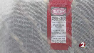 Former dry cleaners demolition held up by asbestos removal