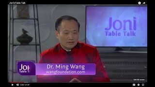 Joni's Table Talk with Dr Ming Wang Harvard & MIT