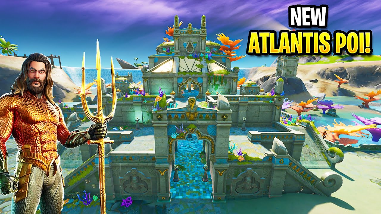 New Aquaman S Atlantis Poi Coral Castle Fortnite Season 3 Youtube New Aquaman S Atlantis Poi Coral Castle Fortnite Season 3 Youtube