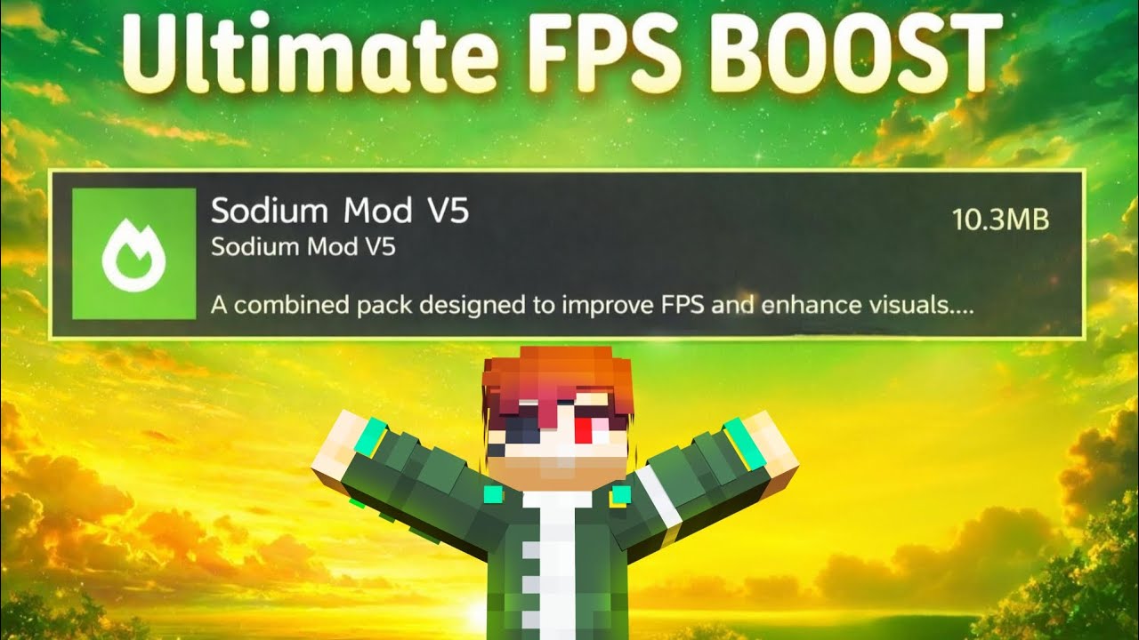 The Best FPS BOOST Mod For MCPE 1.21+ (NO LAG + Smooth Gameplay ...
