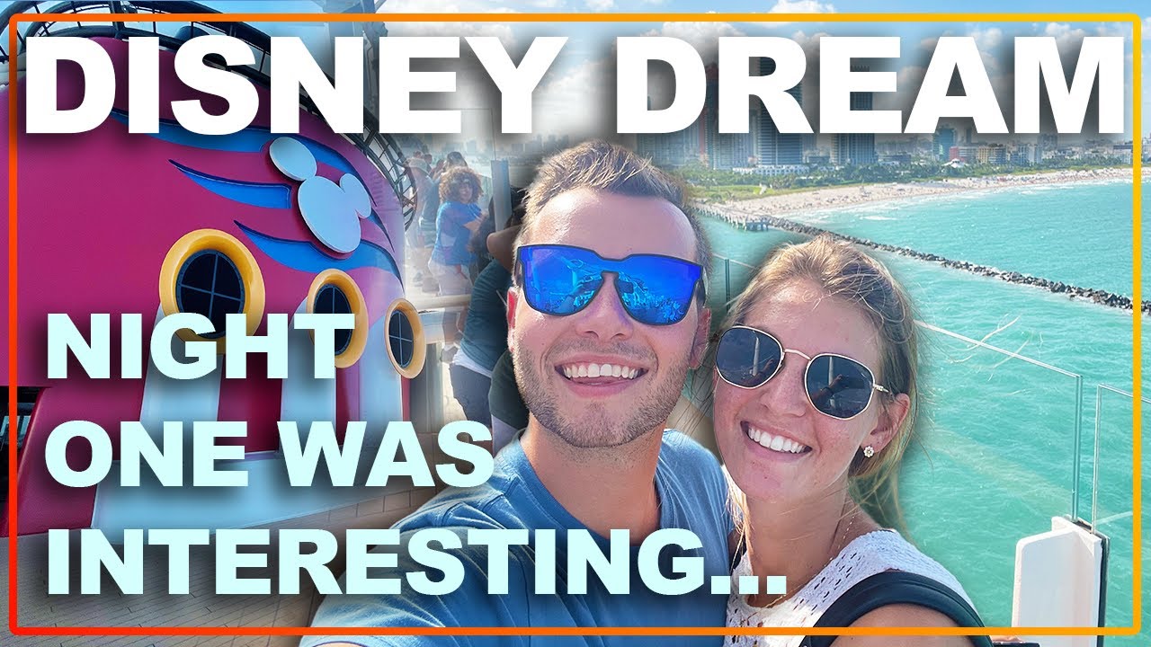 Sailaway & Our First Evening Onboard Are Off To A Rocky Start! Disney