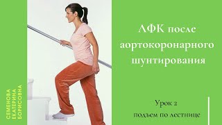 ЛФК после аортокоронарного шунтирования. Урок 2.