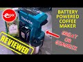 REVIEWED: MAKITA COFFEE MAKER - Great or Gimmick? - Should you buy one?