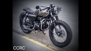 hero honda 100 cafe racer modificada por custom cafe racer cuenca