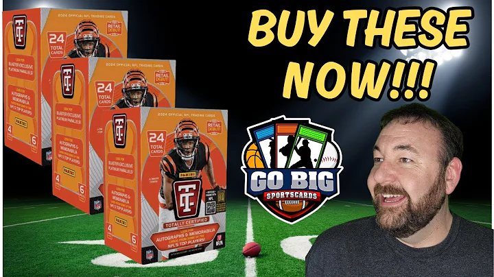 HOT NEW RELEASE! 🔥 2024 Panini Totally Certified Football Blaster Rip + Review!