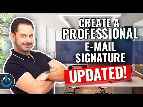 Create A FREE Professional E-Mail Signature (UPDATED 2023 Version)