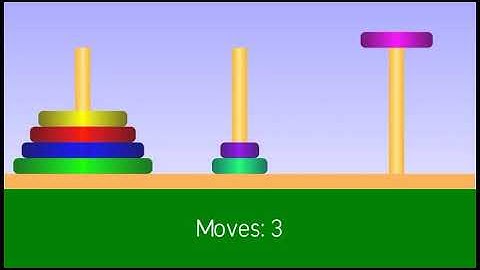 Tower of Hanoi - 7 Disks!