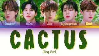 A.c.e 에이스 - Cactus Eng Ver. Lyrics Video Color Coded Hanromeng