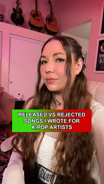 Released vs. rejected K-pop songs