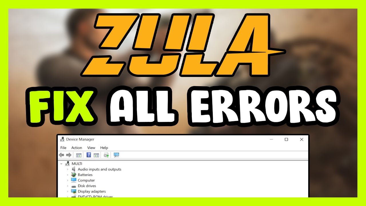FIX Zula Crashing, Not Launching, Freezing, Stuck & Black Screen