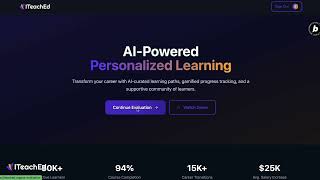 ITeachEd Demo video for Bolt Hackathon