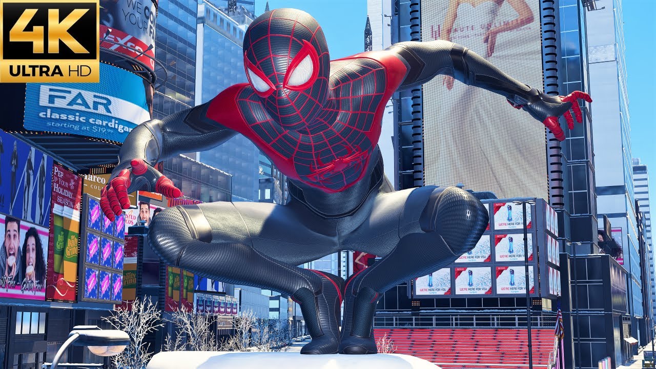 Spider-Man Miles Morales PC - Free Roam Gameplay (4K 60FPS) - YouTube