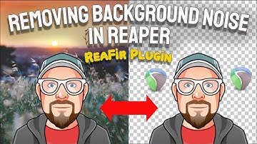 Removing Background Noise (ReaFIR) in REAPER