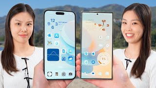 Which Has the Best CUSTOMIZATION? | Samsung S24 Ultra vs iPhone 15 Pro Max
