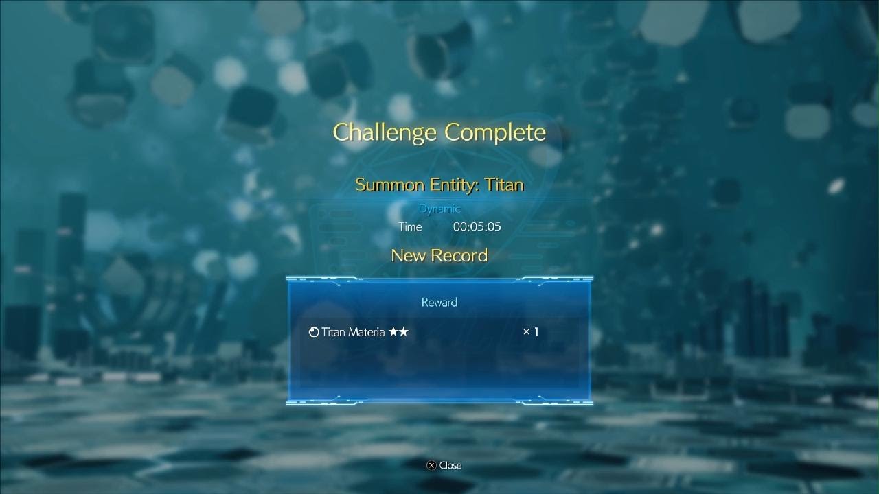 FF7 Rebirth: Dynamic Difficulty Full Might Titan First Kill
