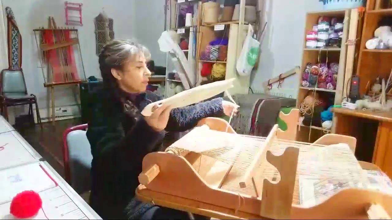 TELAR MARIA: Por qué se angosta el tejido?