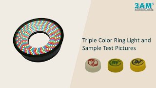 Triple Color Ring Light Introduction (Machine Vision) 3A Mechatronic