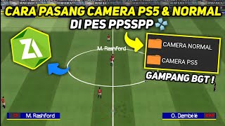 Cara Memasang Camera PS5 dan Camera Normal di PES PPSSPP, Gampang Banget 