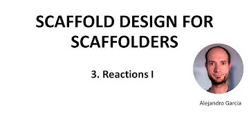 Reactions I: What is a reaction? - Scaffold design for scaffolders 3