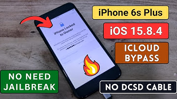 iPhone 6s Plus iCloud Bypass 🔓 iOS 15.8.4 | No Jailbreak, No DCSD, FREE METHOD