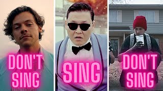 Sing & Don't Sing (Music Challange)