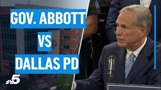 Dallas police chief defends downtown safety after Abbott's comments | NBCDFW
