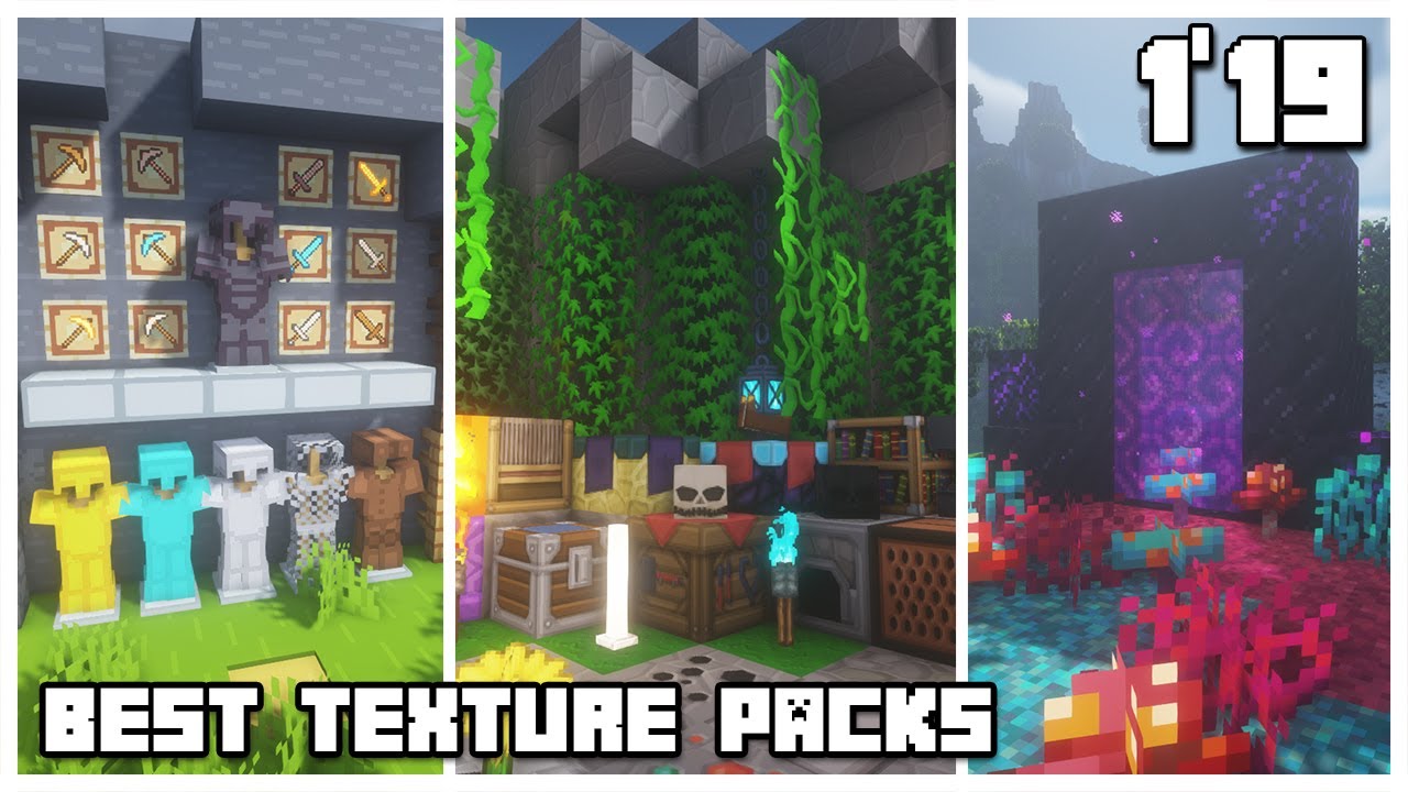 Texture Pack Reviewer Map 1.19 _ Minecraft Resource Pack Test World ...