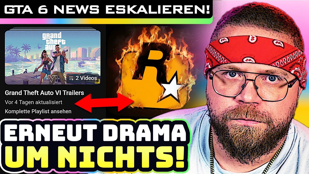 GTA 6 NEWS ESKALIEREN.. (unnötig) 😠 Trailer Playlist & Rockstar Games Explosion aufgedeckt!