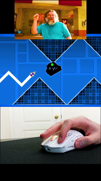 STEVE'S LAVA CHICKEN IN GEOMETRY DASH 😱