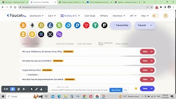 how to earn free cryptocoins using faucetpay.io wallet, no investment, no mining