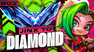 Jinx Unranked to Diamond #2 - Jinx ADC Gameplay Guide | Season 13 Jinx Gameplay