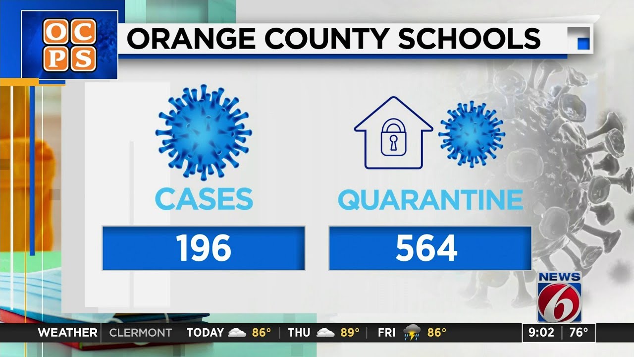 Orange County Public Schools sees slight increase in COVID-19 cases ...