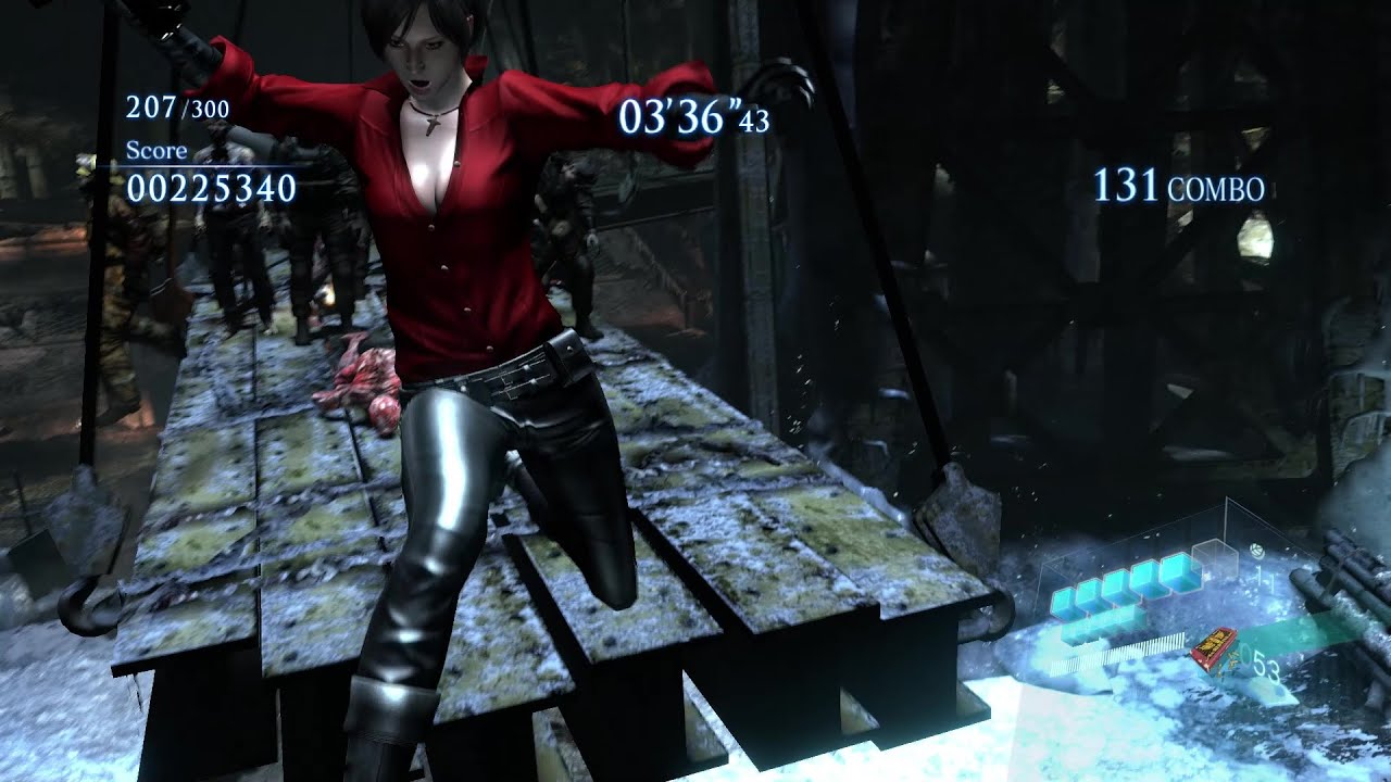 Resident Evil 6 Mercenaries Mining the Depths Ada Wong