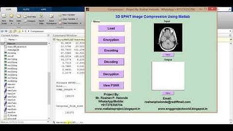 Image Compression 3D SPHIT using Image Processing - Matlab Project Code