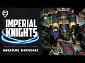 Imperial knights  lvl 5 miniatures showcase 4k