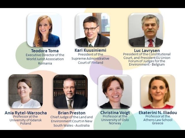 Opening Session Helsinki: "Rule of Law, Energy Transition and Climate"